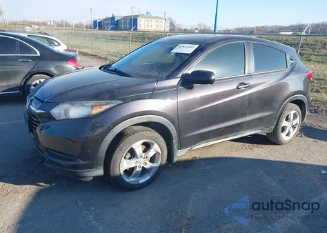 2016 Honda Hr-V Lx from USA, damaged, VIN 3CZRU6H33GM741886